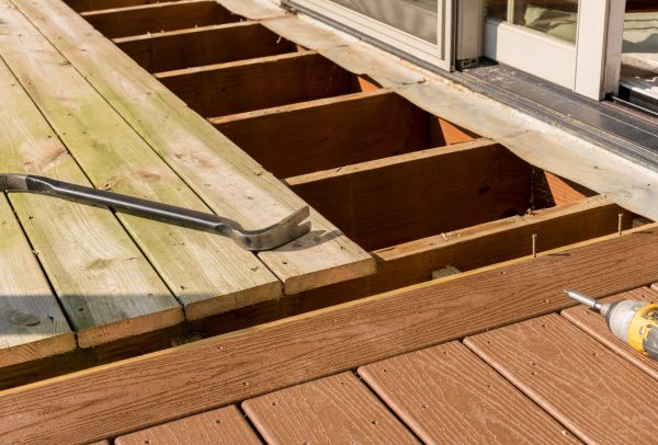 Cost of Old Deck Repair in Visalia