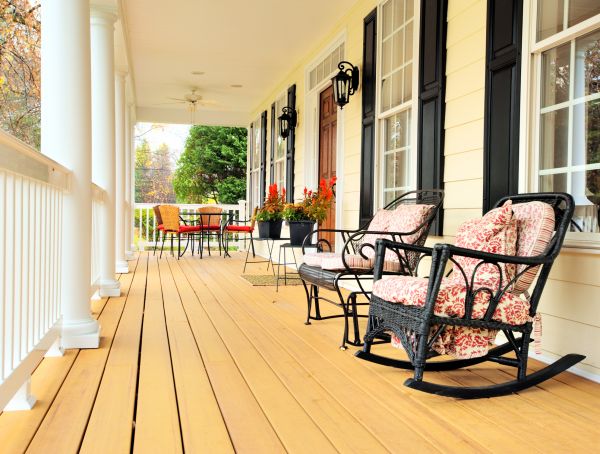 Cost of Porch Construction in Visalia
