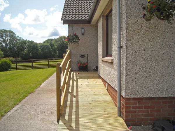 Cost of Hardwood Ramp Installation in Visalia