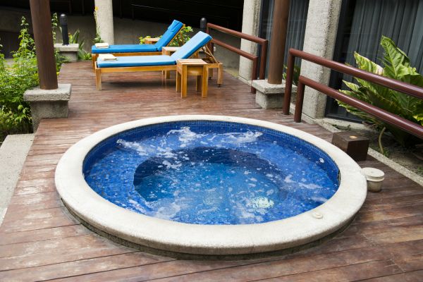 Hot Tub Deck Construction in Visalia