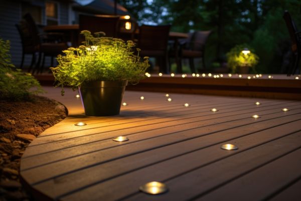 Ground Level Deck Construction in Visalia